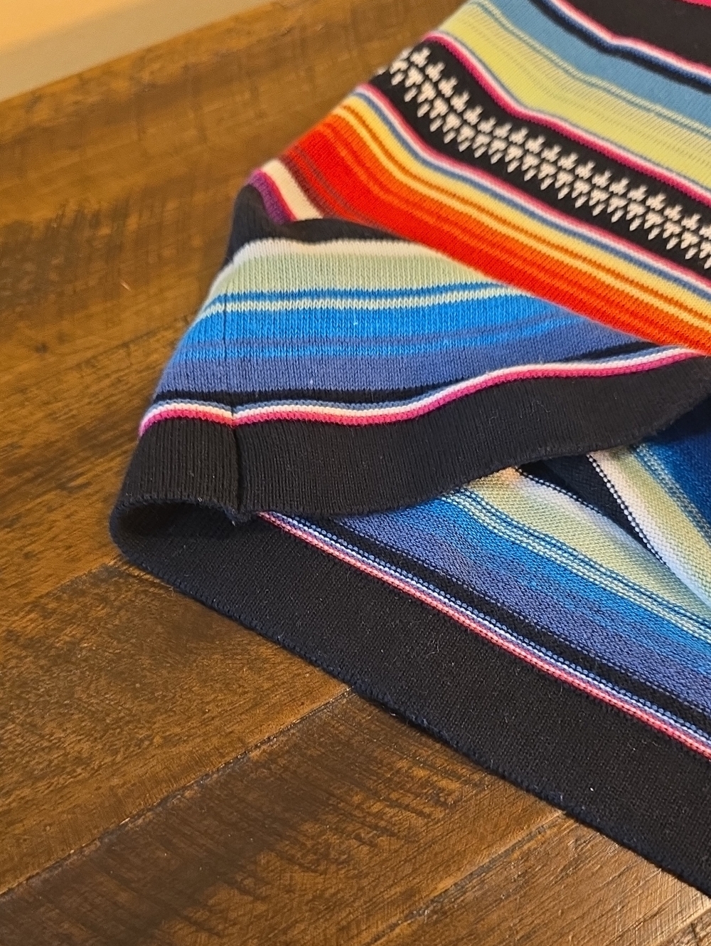 Ralph Lauren Multicolor Striped Knit Pencil Skirt - Picture 4 of 9